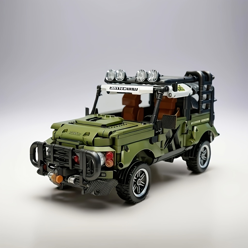2026 Domineering Green Off-Road Vehicle Model Toy